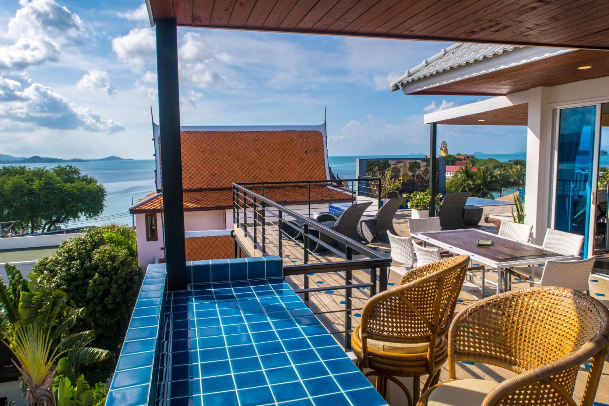Celebrity Ocean View Villa Samui Bang Rak Beach  Exterior foto