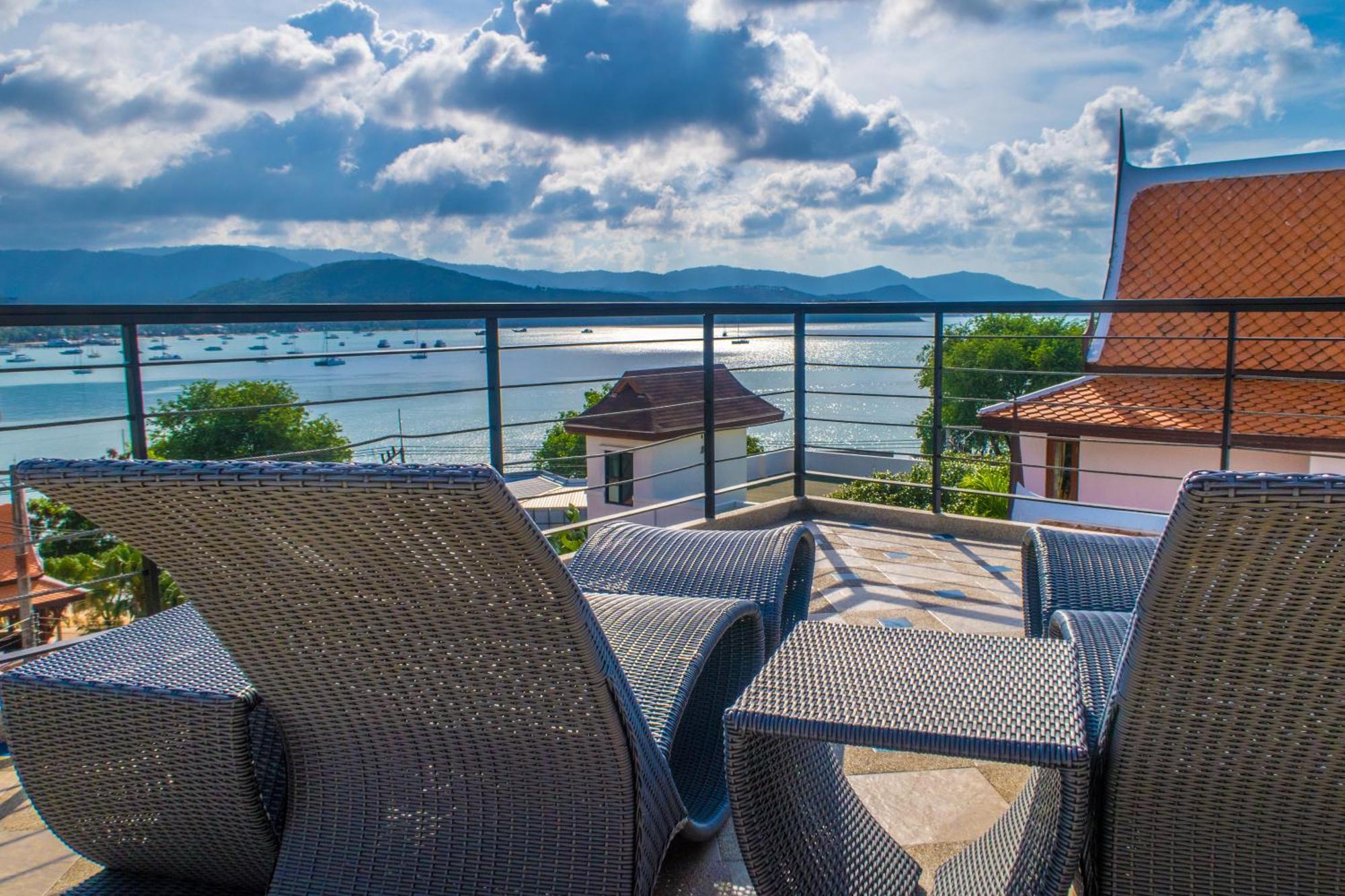 Celebrity Ocean View Villa Samui Bang Rak Beach  Exterior foto