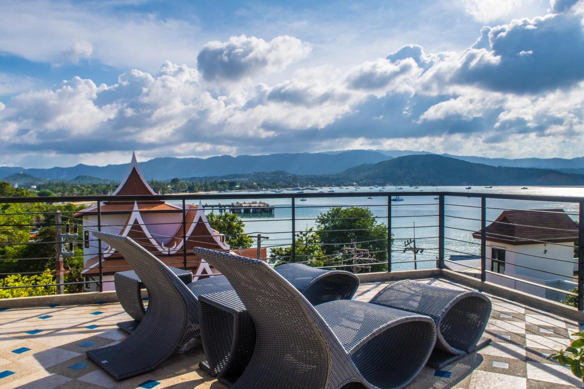 Celebrity Ocean View Villa Samui Bang Rak Beach  Exterior foto