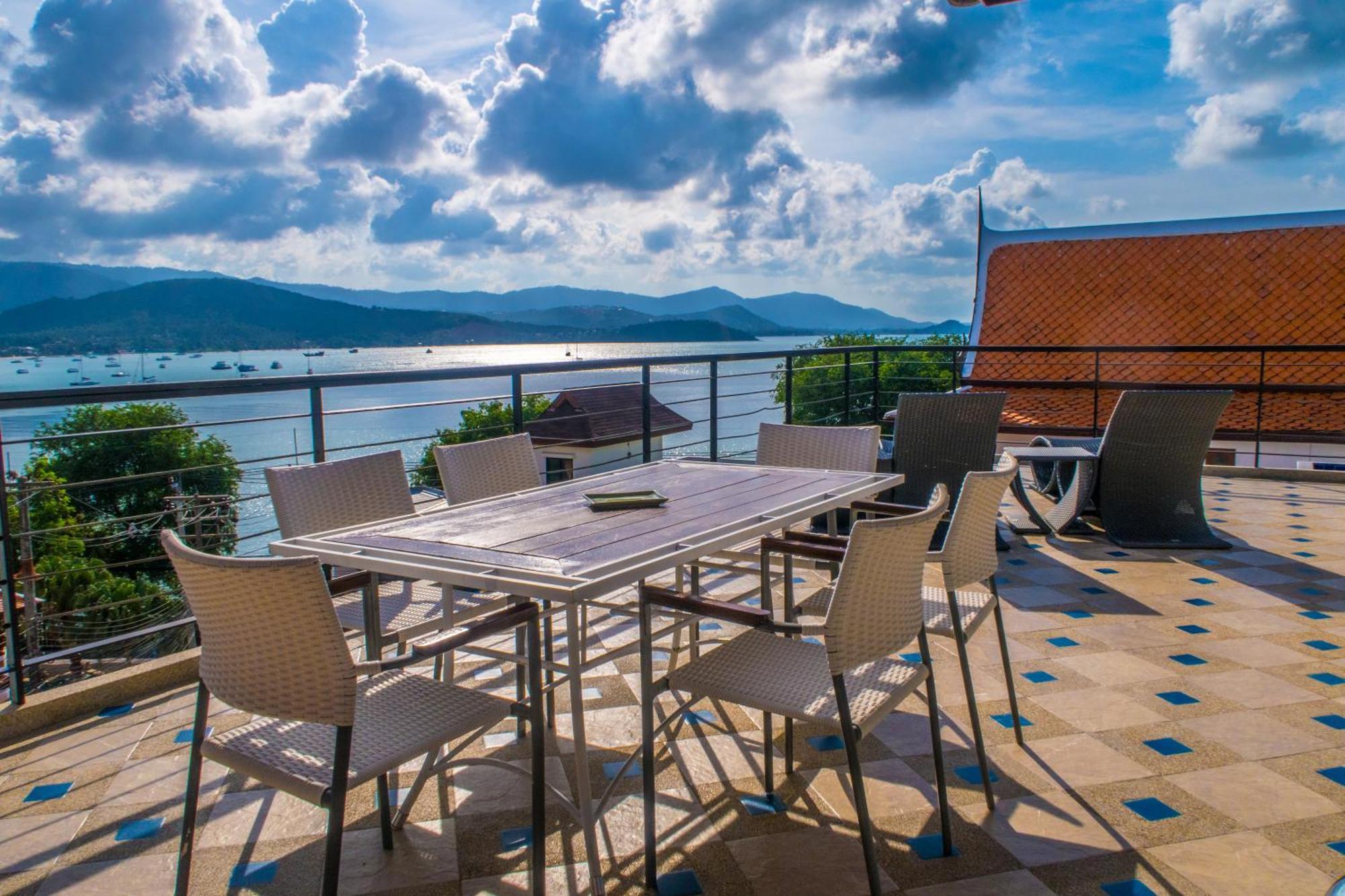 Celebrity Ocean View Villa Samui Bang Rak Beach  Exterior foto