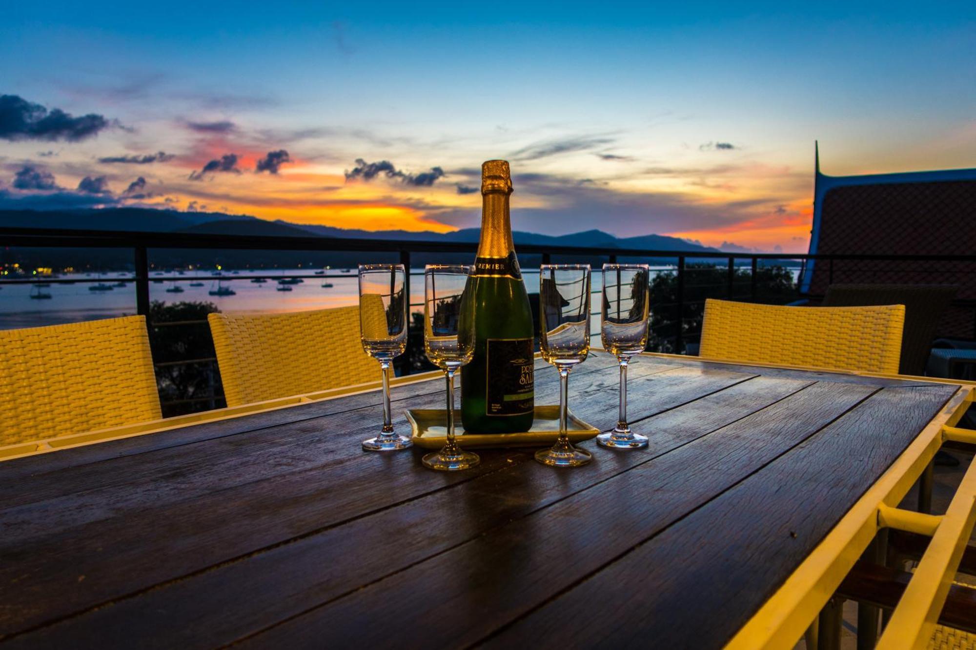 Celebrity Ocean View Villa Samui Bang Rak Beach  Exterior foto