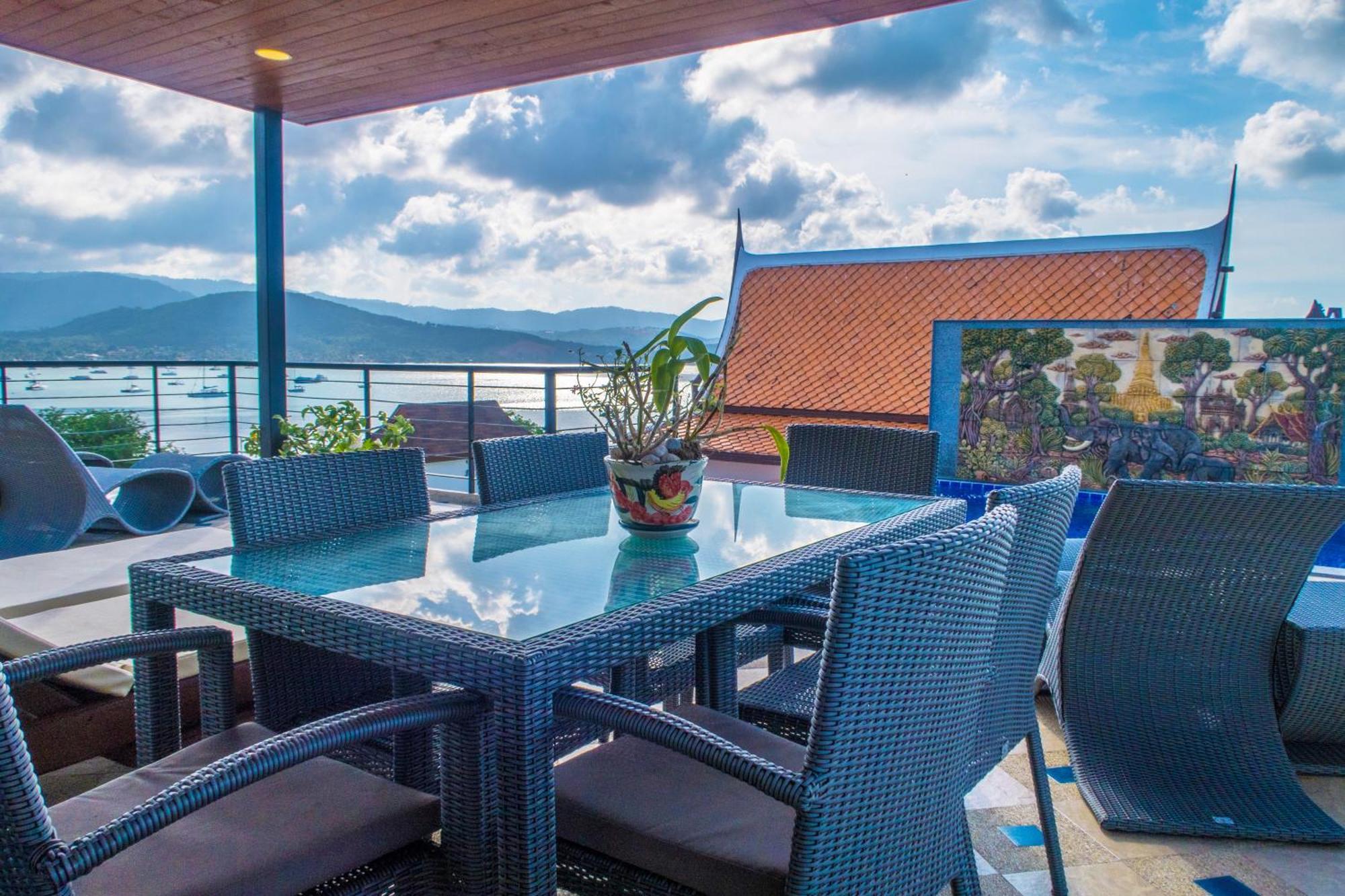 Celebrity Ocean View Villa Samui Bang Rak Beach  Exterior foto