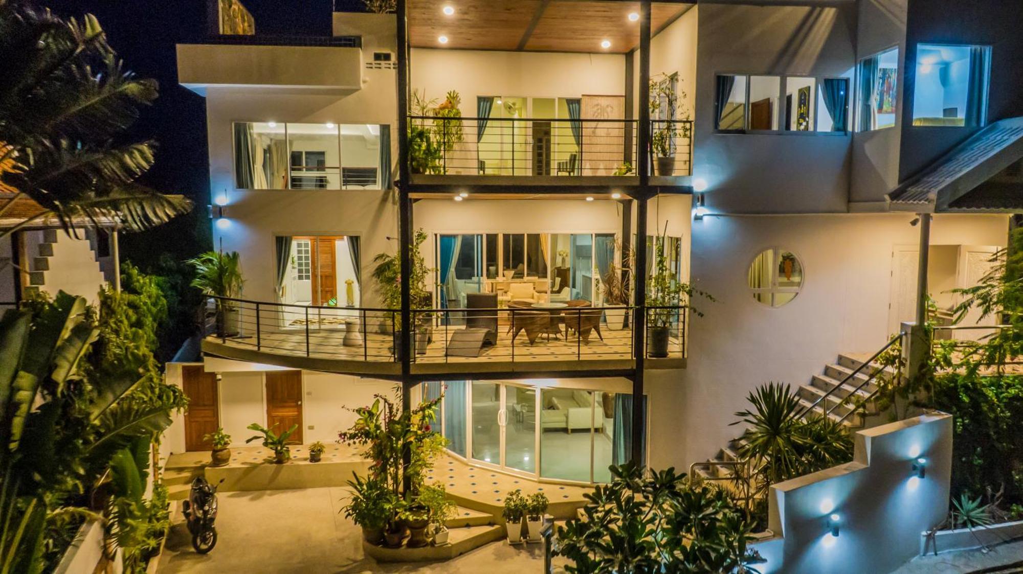 Celebrity Ocean View Villa Samui Bang Rak Beach  Exterior foto