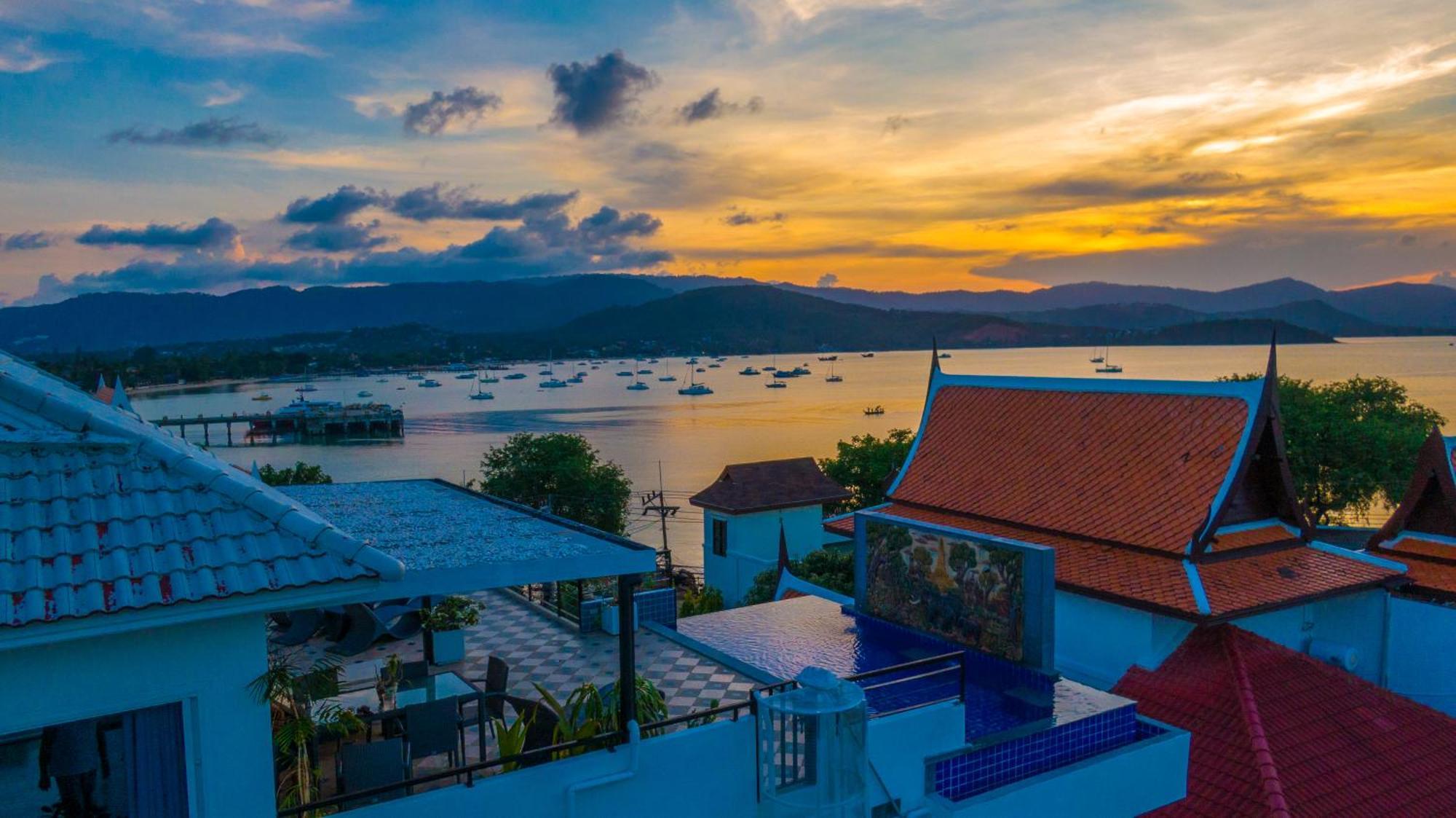 Celebrity Ocean View Villa Samui Bang Rak Beach  Exterior foto