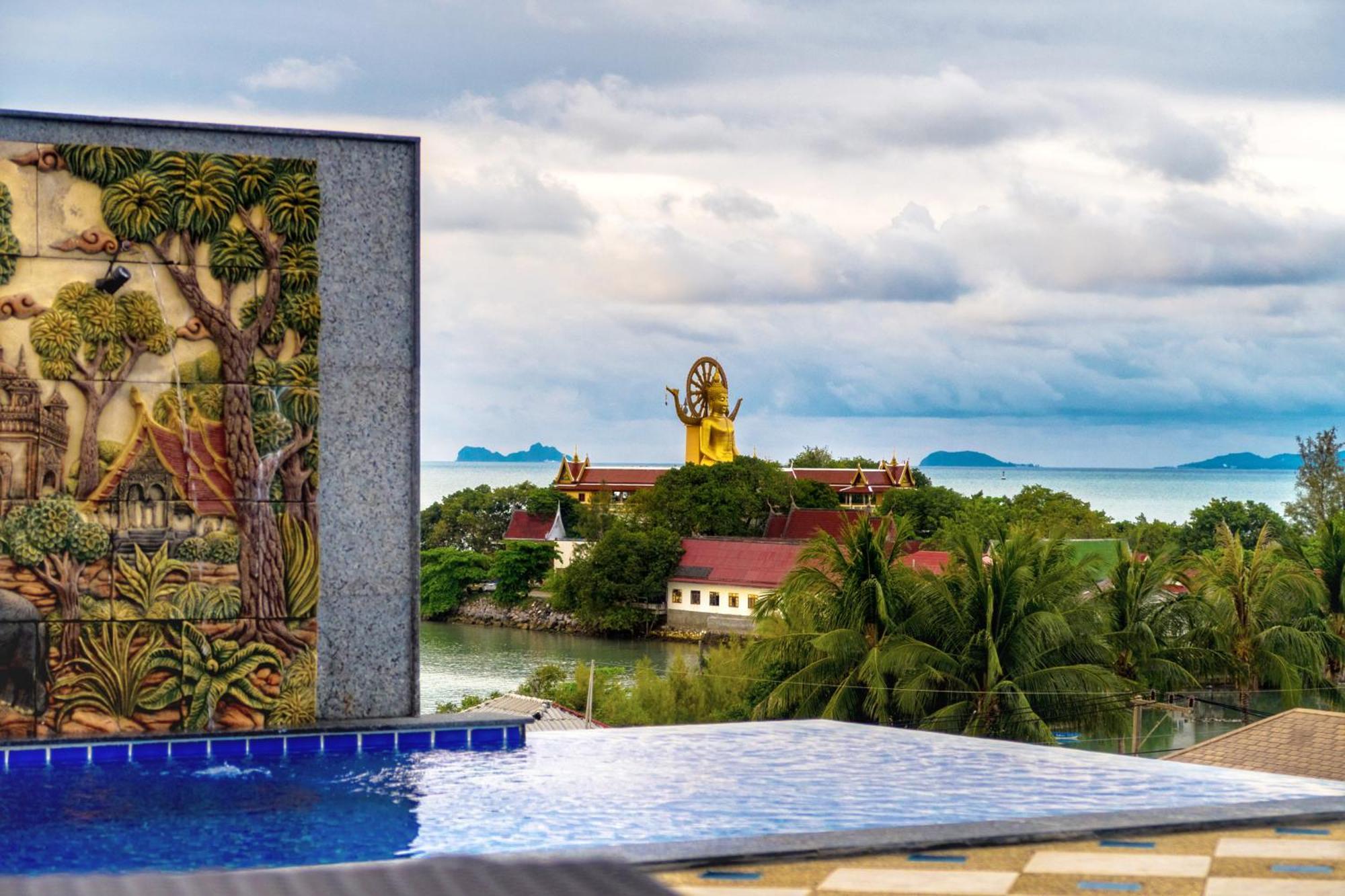 Celebrity Ocean View Villa Samui Bang Rak Beach  Exterior foto