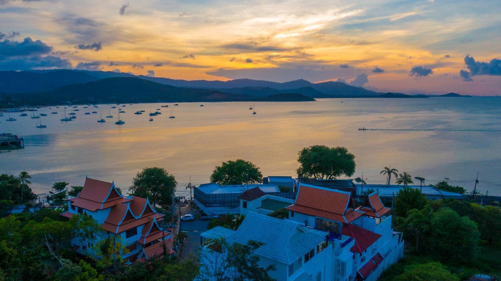 Celebrity Ocean View Villa Samui Bang Rak Beach  Exterior foto